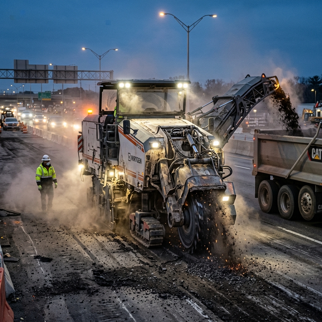 Laser Guided Grading and Subgrade Preparation